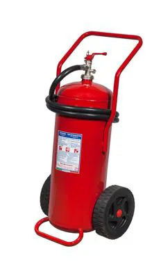 Estintore carrellato polvere Kg. 50
