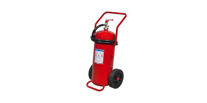 Estintore carrellato polvere Kg. 50 