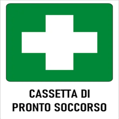 Cartello cassetta pronto soccorso