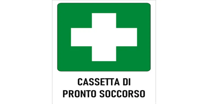 Cartello cassetta pronto soccorso